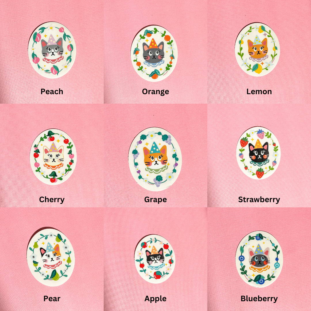 Fruity Cats Sticker