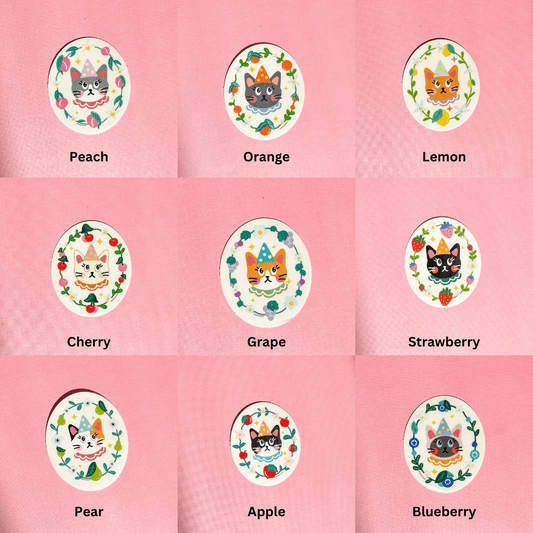 Fruity Cats Sticker