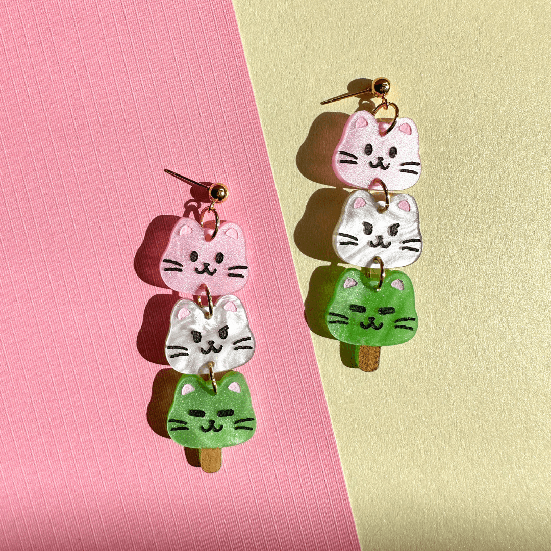 Sunnie Creative Dango Cat Dangles