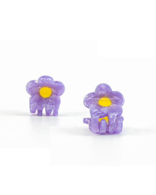 Micro Purple Flower Claws
