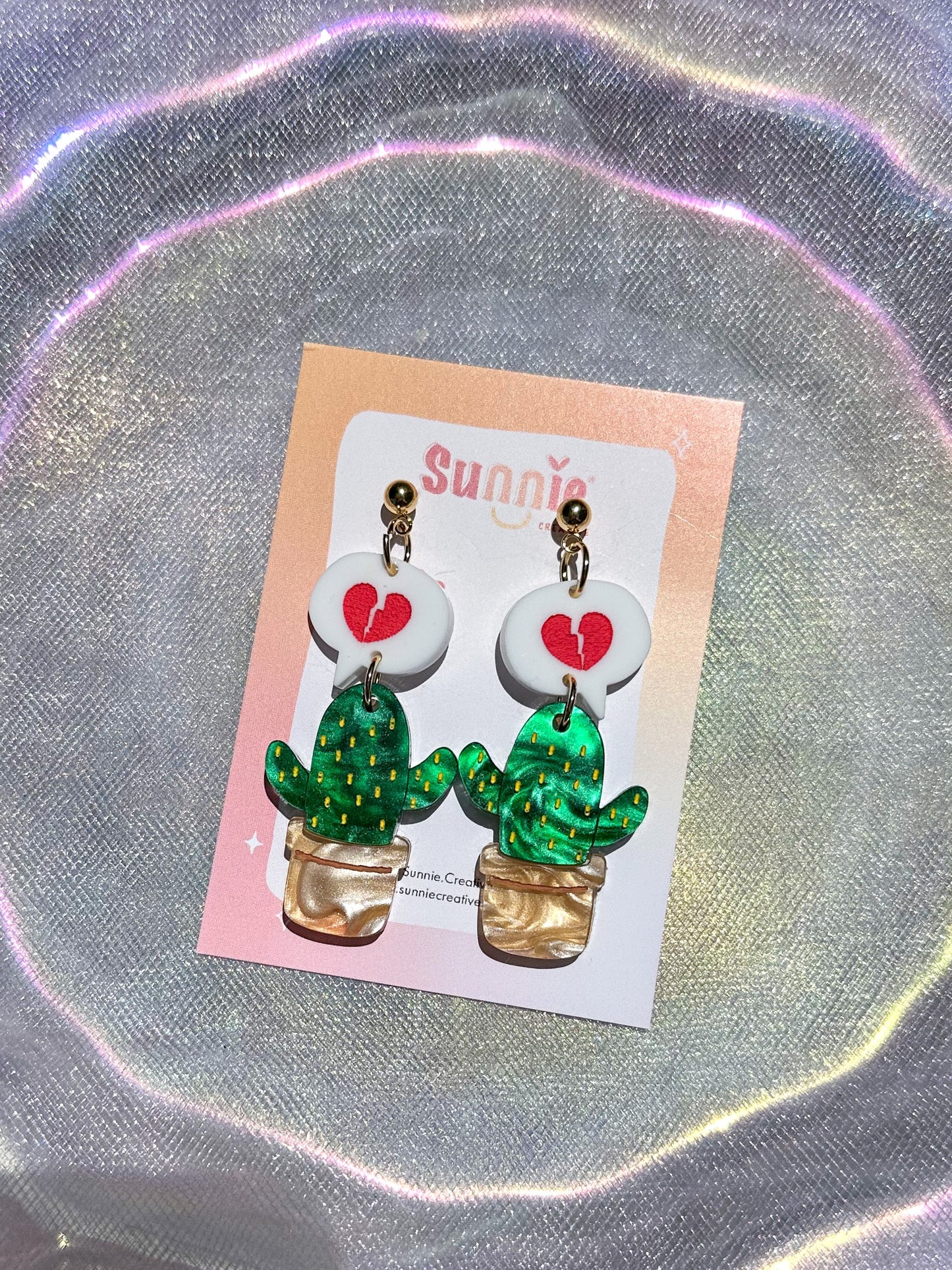 Cactus Earrings