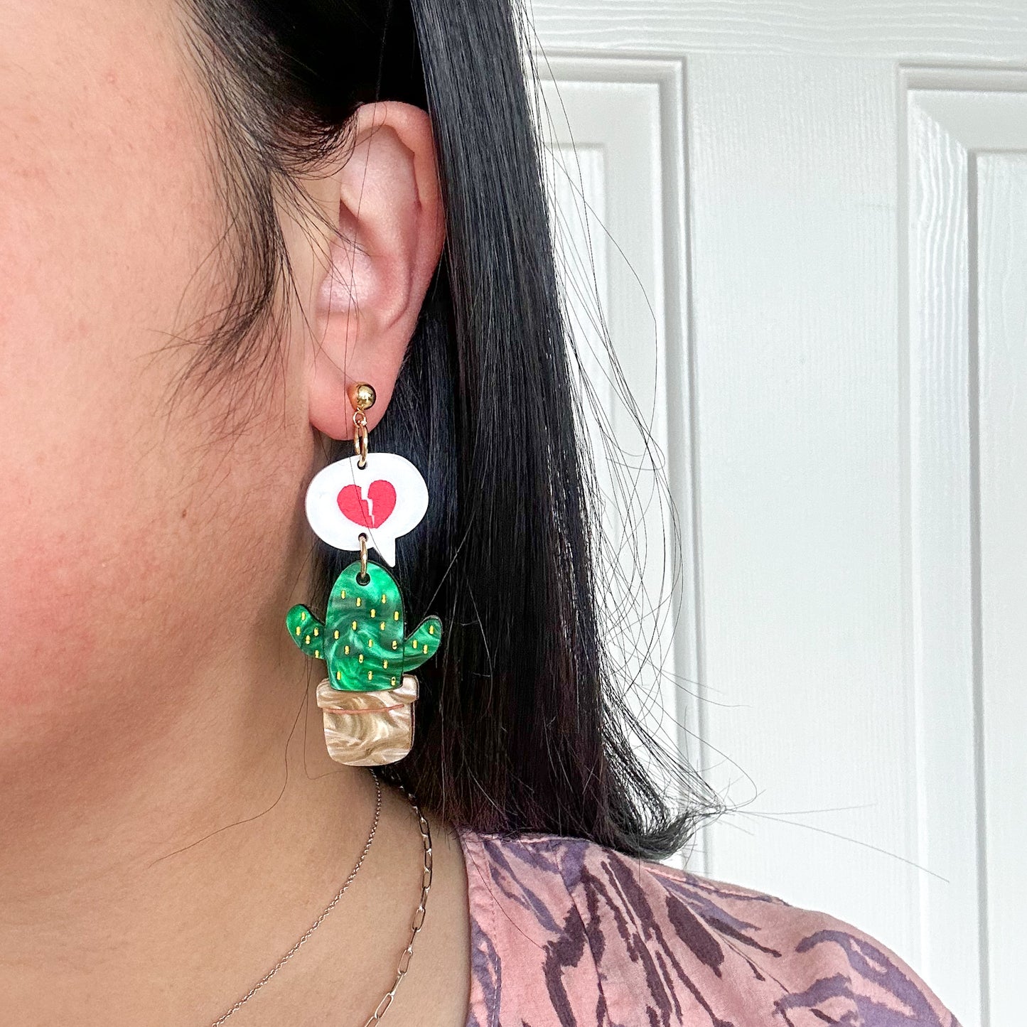 Cactus Earrings