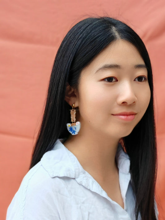 Ramen Earrings//Statement Earring//Acrylic Earrings //Asian Food Earrings//Noodle//Gift for Foodie