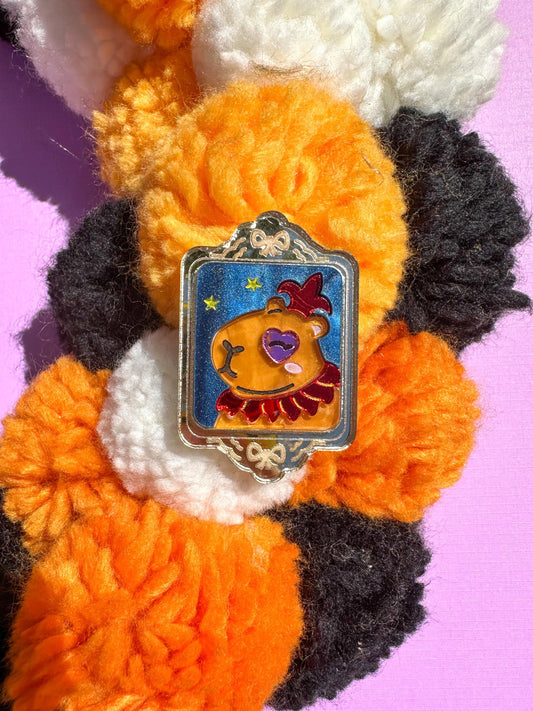 Halloween Animal Portraits Frame Magnet/Brooch//Fall Animal Design//Unique Gifts for Her//Halloween Designs//Spooky Season