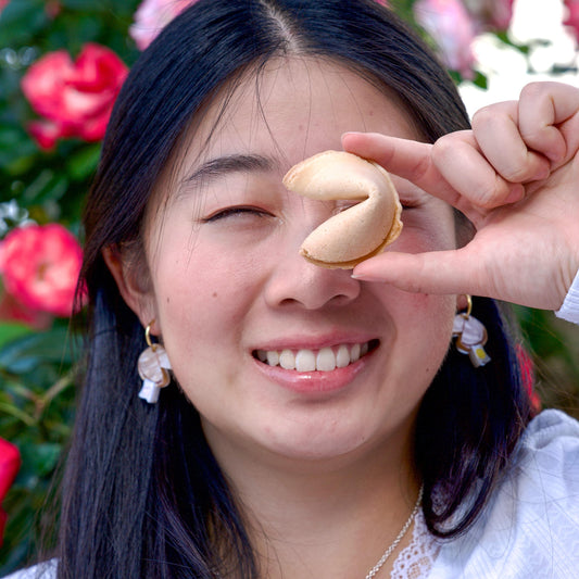 Rice Bowl Earrings//Statement Earring//Acrylic Earrings //Asian Food Earrings//Japanese Rice Ball//Gift for Foodie