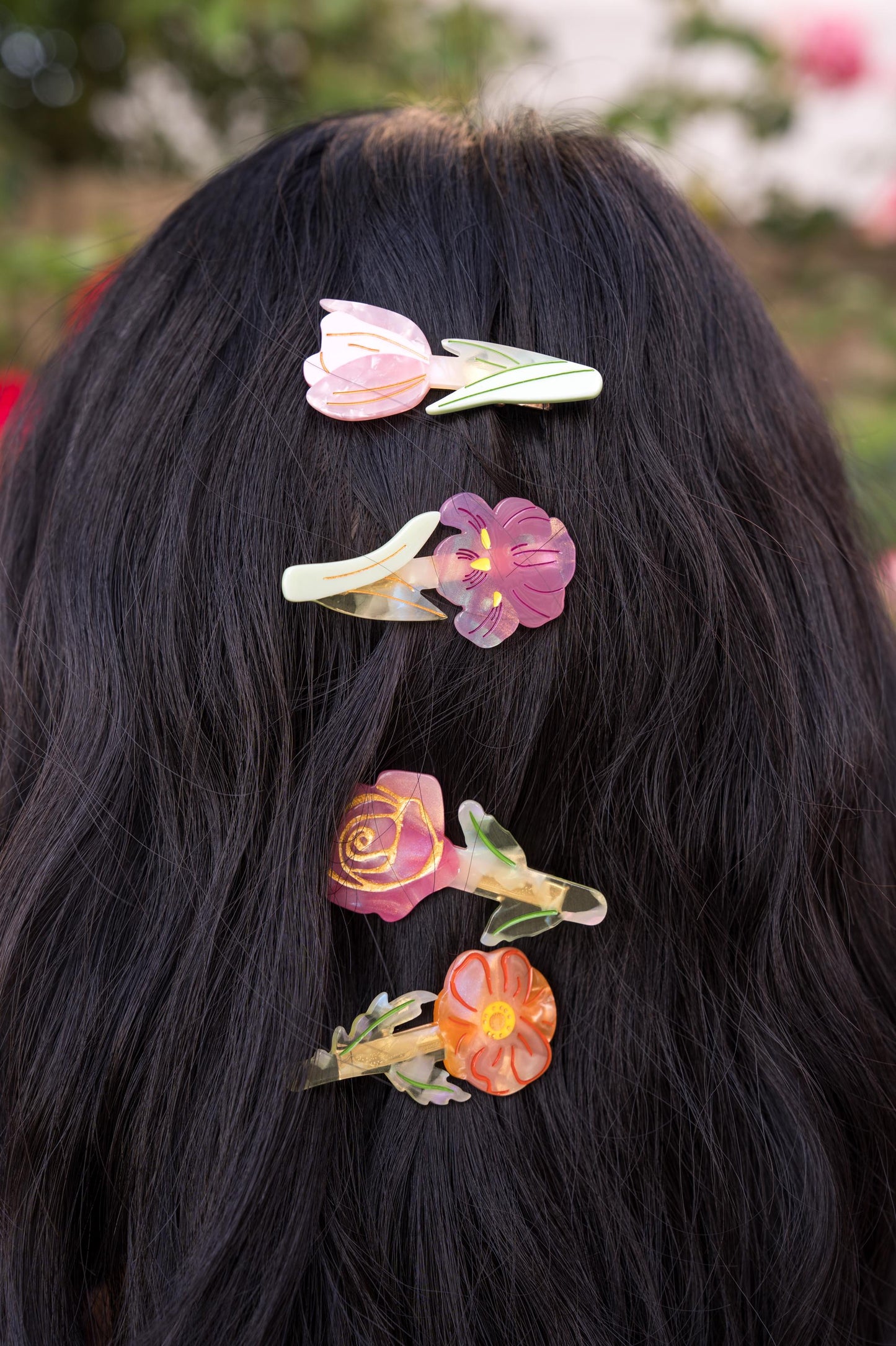 Tulip Hair Clip/Brooch//Cute Flower Hair Accessory for Women//Stylish Floral Gift//Trendy Hair Claw//Gift for Fashion Lover