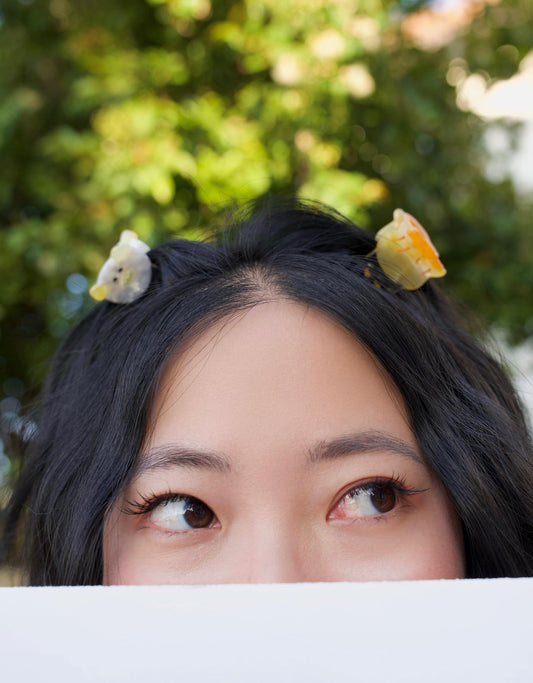 Mini Dim Sum Claw Clip//Cute Asian Food Hair Accessory for Women//Stylish FoodieGift//Trendy Hair Claw//Gift for Fashion Lover