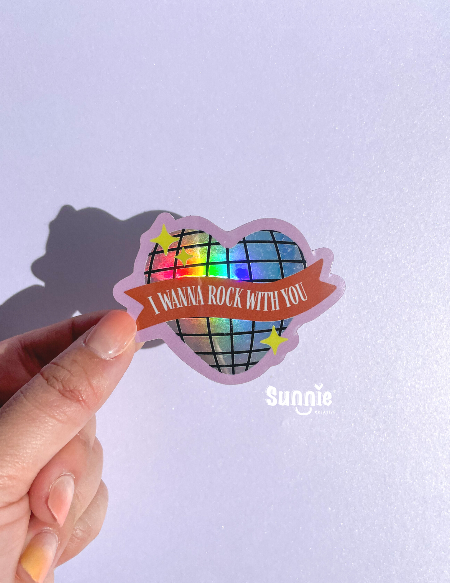 I Wanna Rock With You Sticker