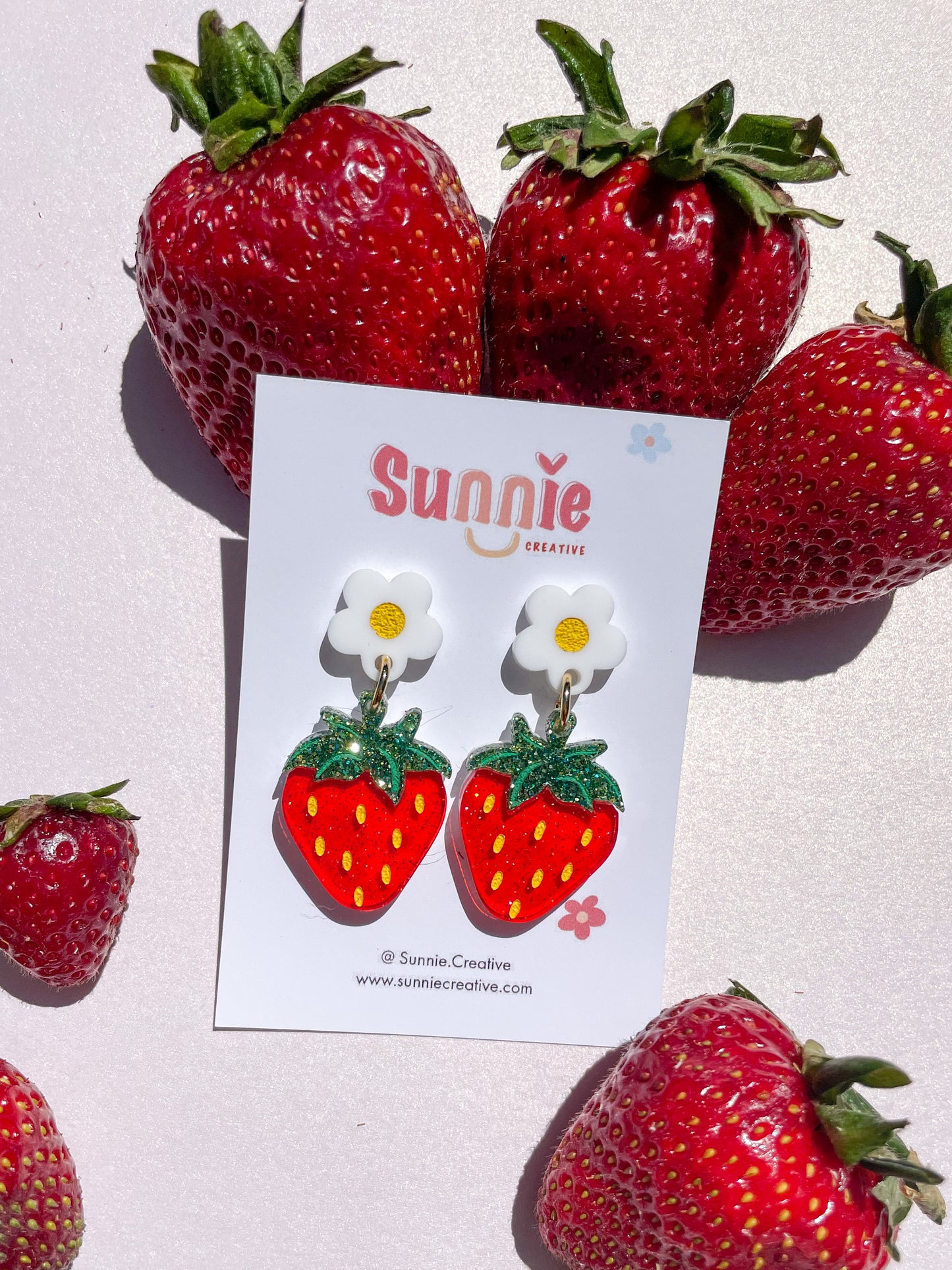 Sweet Strawberry Dangle