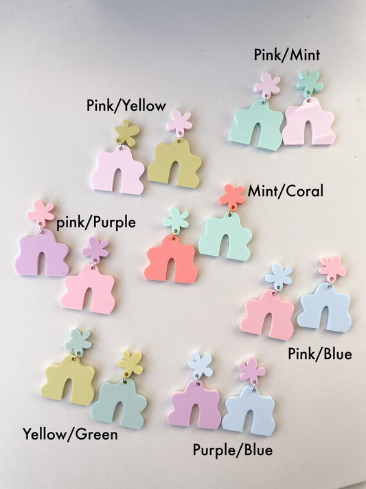 Mismatch Sunnie Flower Blob Arch-Matte