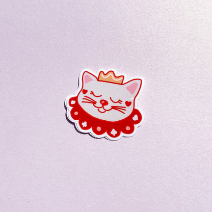 Queen Cat Sticker