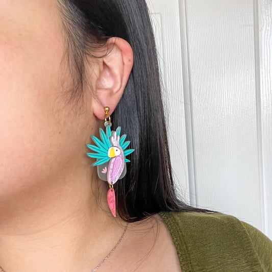 Rainforest Pink Cockatoo