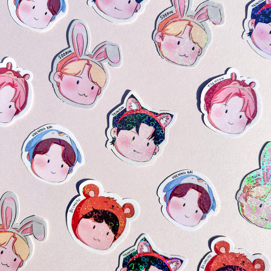 TUBATU Sticker//Digital Art//TXT Inspired Stickers//KPOP Sticker//Tomorrow x Together Fan Art
