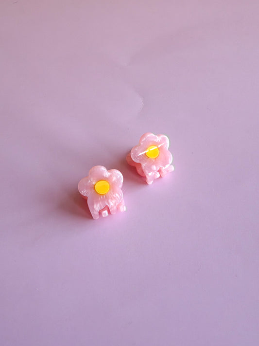 Micro Pink Flower Claws