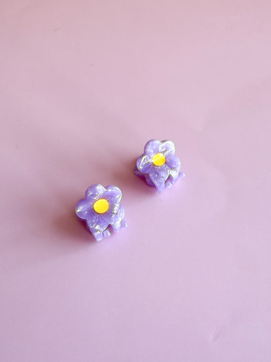 Micro Purple Flower Claws