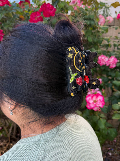 Romance Cat Hair Claw Clip