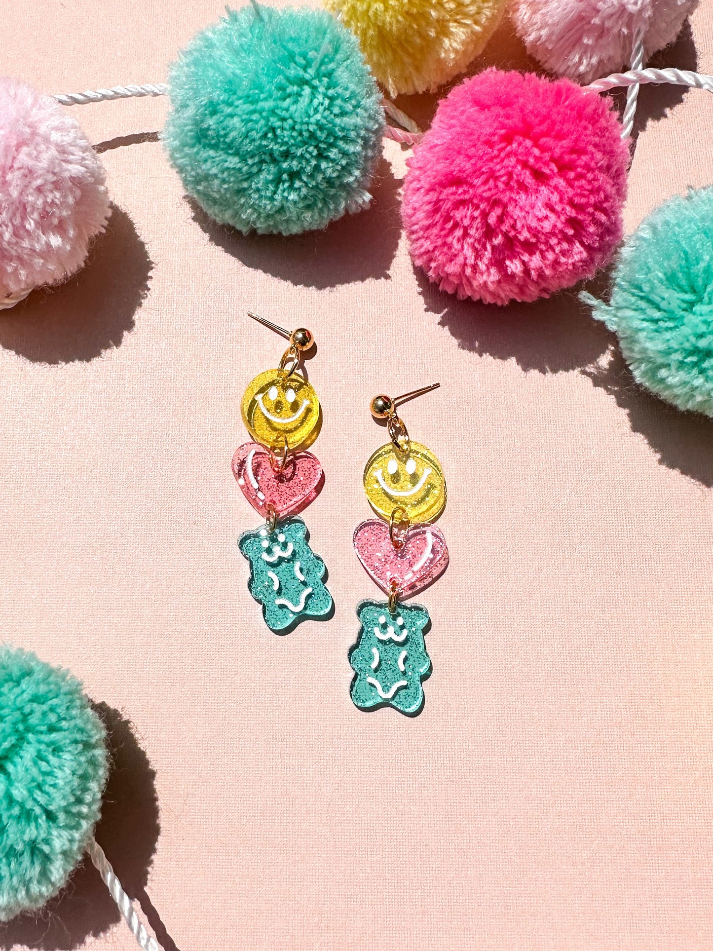 Sweet Gummy Bear Earrings