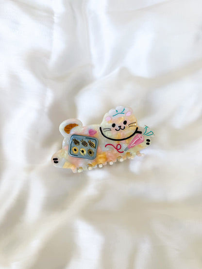 Baker Cat Hair Claw Clip