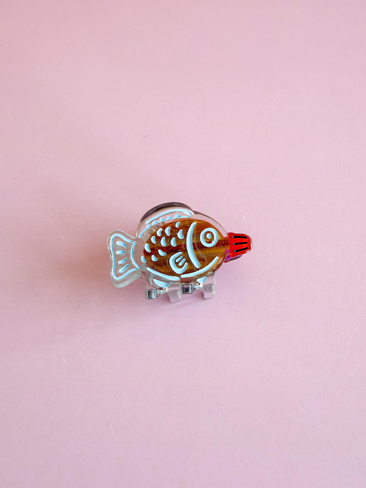 Mini Soy Fish Claw Clip//Cute Asian Food Hair Accessory for Women//Stylish FoodieGift//Trendy Hair Claw//Gift for Fashion Lover