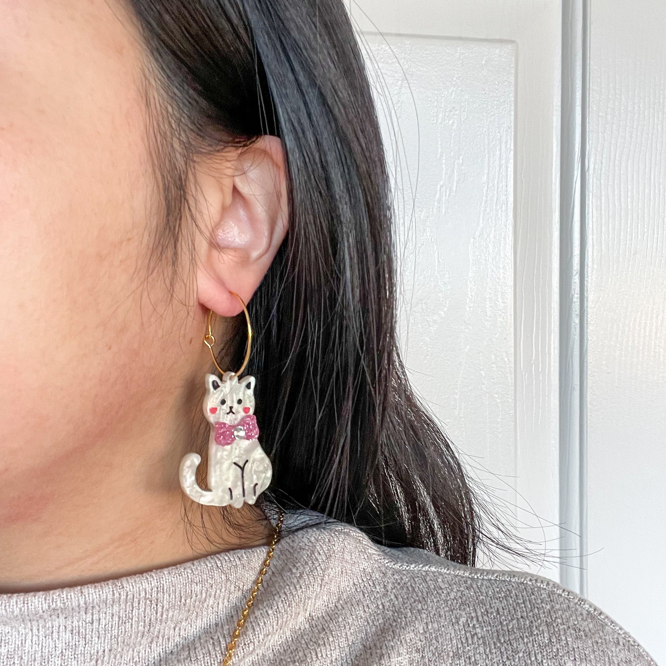 Les nereides clearance cat earrings