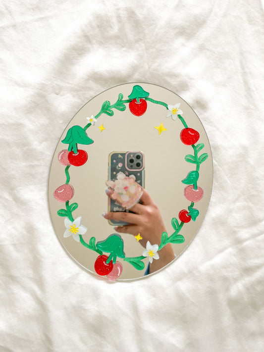 Cherry Frame Mirror