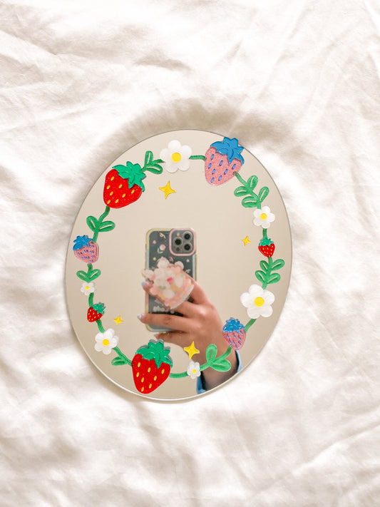 Strawberry Frame Mirror