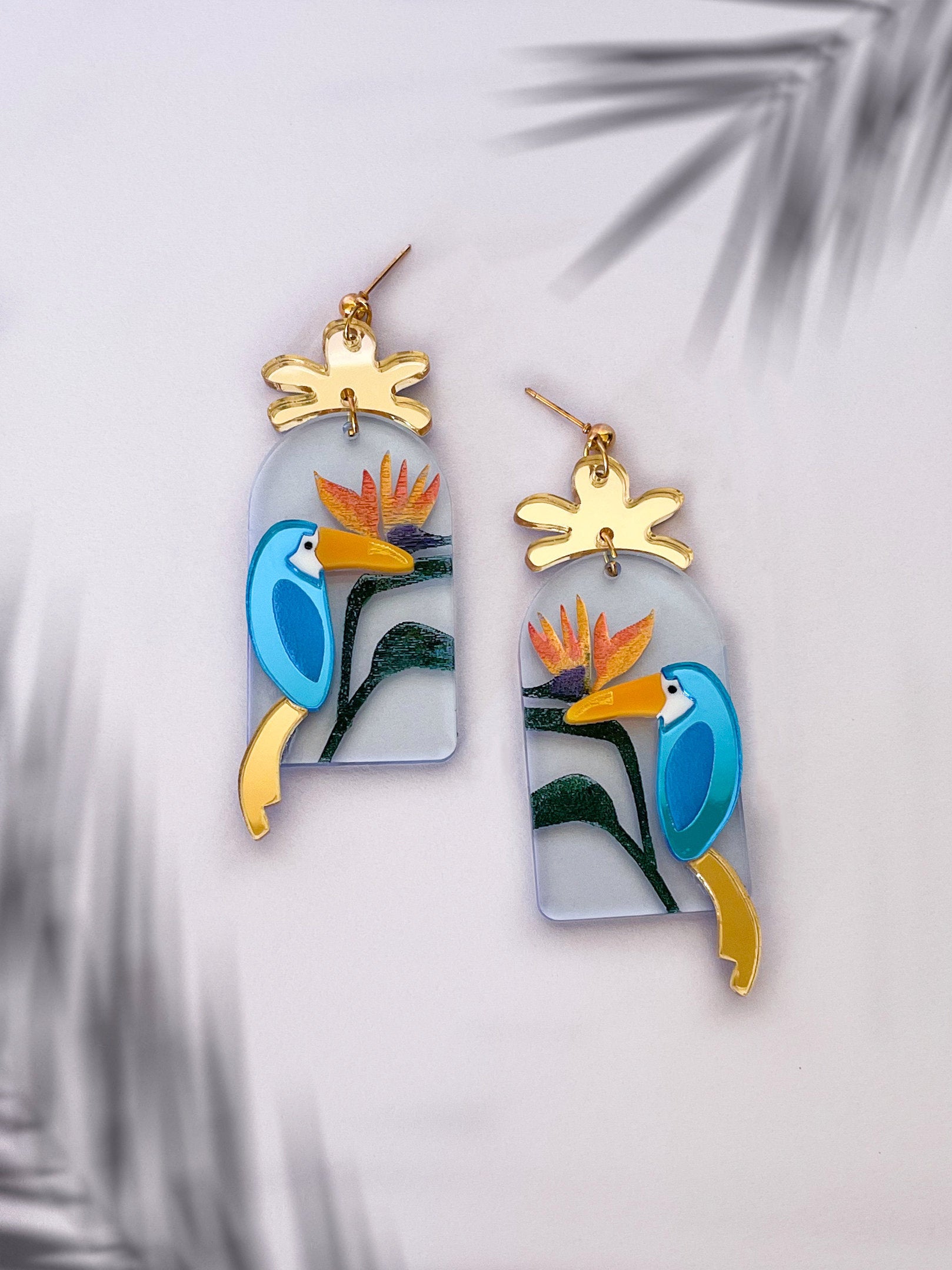 Rainforest Toucan Earring