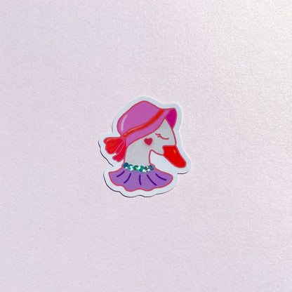 Lady Goose Sticker