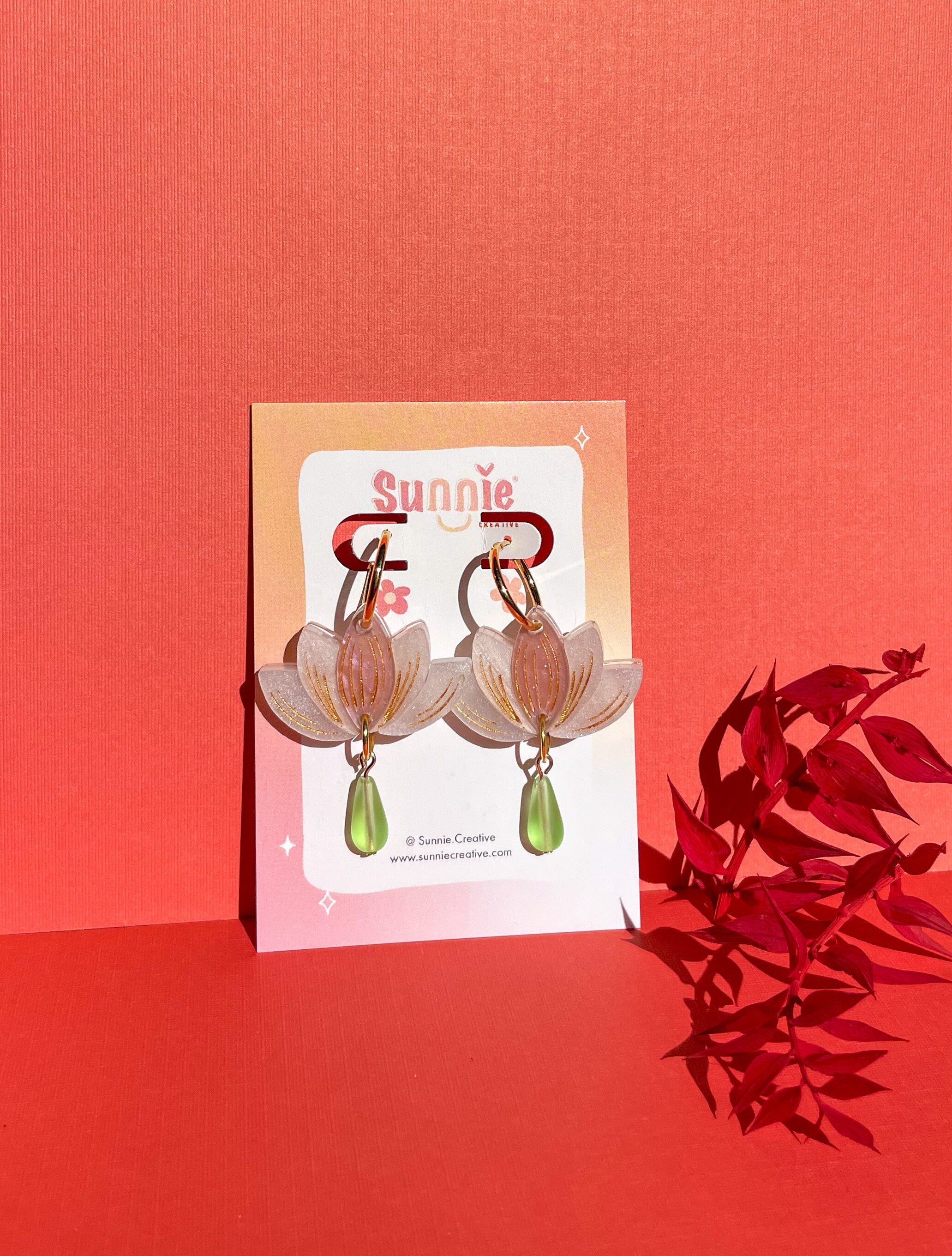 Sunnie Flower on sale Drop Earrings