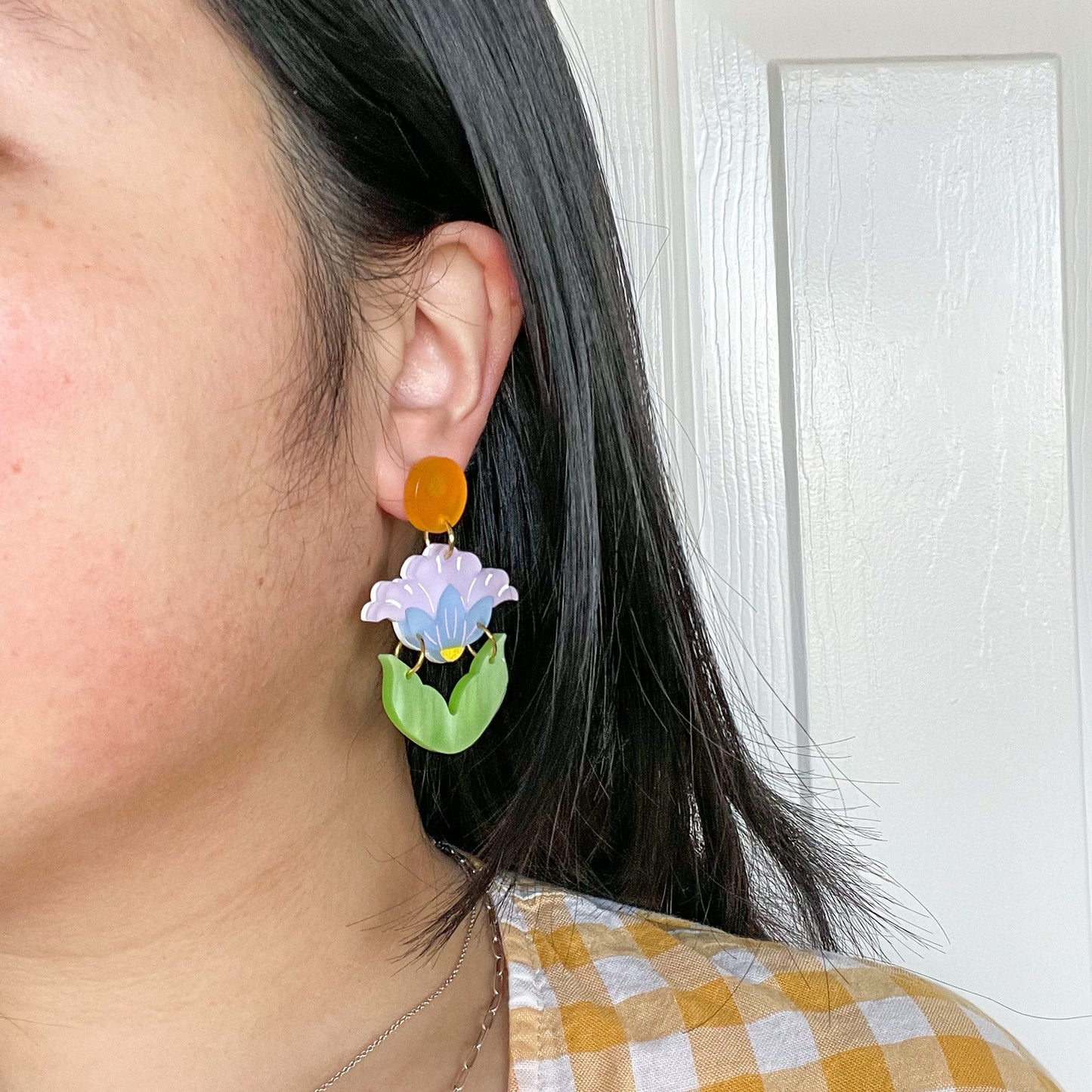 Mismatch Blooming Daisy//Flower Earring//Spring Flower Earrings//Statement Earring//Acrylic Earring//Daisy Earrings//Cute Earrings